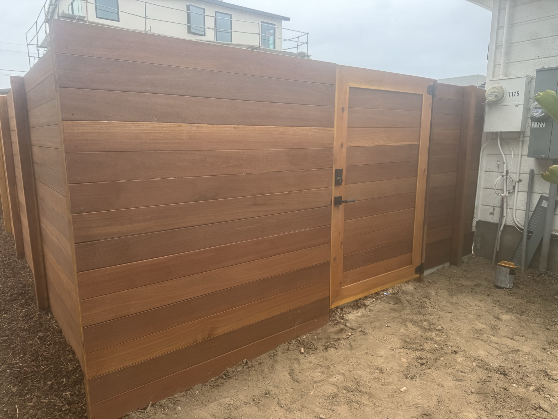 Fence installation in San Diego