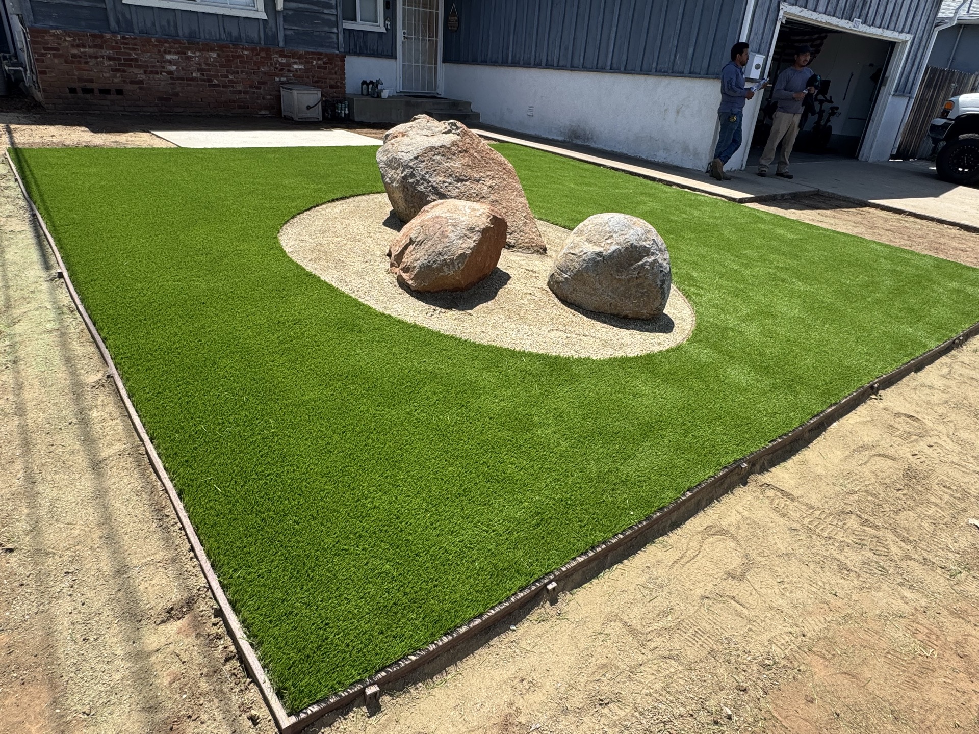 Landscape grading services in San Diego
